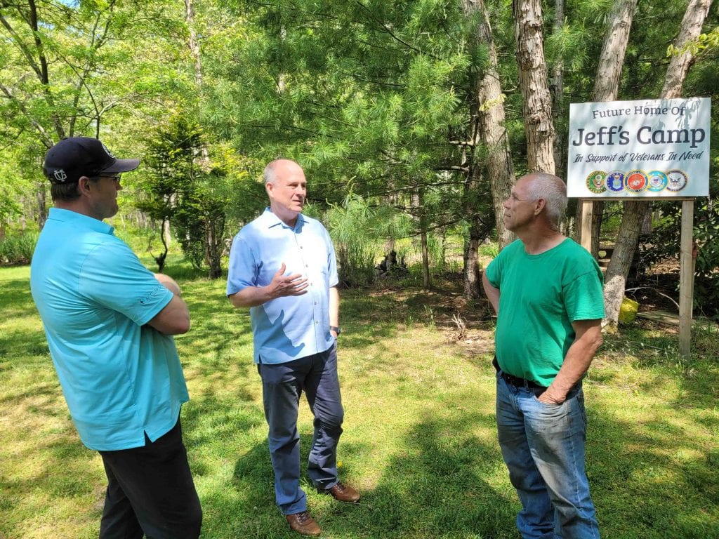 Former Flyer Todd Fedoruk and Dr. Joe Savon of New Life Medical Addiction Services talk to Veteran's Advocate Marty Weber about how they can provide outpatient substance abuse treatment at Jeff's Camp.
